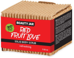 Beauty Jar Solid Body Scrub Red Fruit Love (100g)