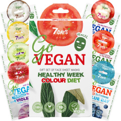 7DAYS Go Vegan Gift Set 7Days Healthy Week Color Diet (7pcs)