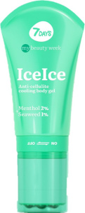 7DAYS My Beauty Week IceIce Anti-Cellulite Cooling Body Gel Menthol+Seaweed (130mL)