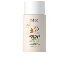 BABÉ Super Fluid Mattifying Tinted Face Emulsion SPF50 (50mL)