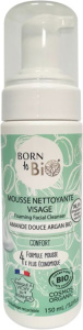 Born to Bio Argan Sweet Almond Face Cleansing Foam (150mL)