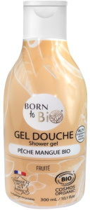 Born to Bio Organic Shower Gel With Peach & Mango (300mL)